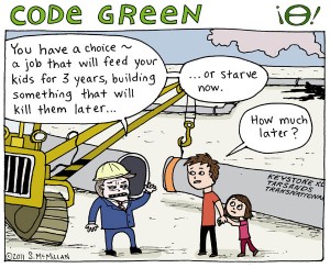 The Wage Slave Dilemma. Cartoon by Stephanie McMillan 2011 http://stephaniemcmillan.org/codegreen